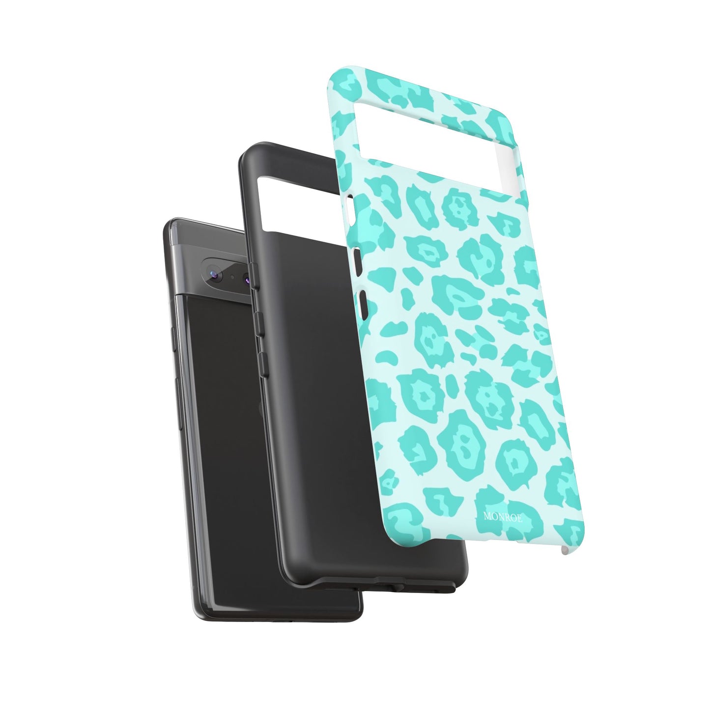 Teal Leopard Tough Case