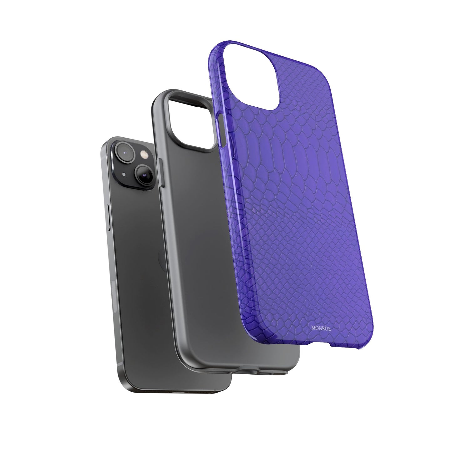 Dark Purple Snake Tough Case