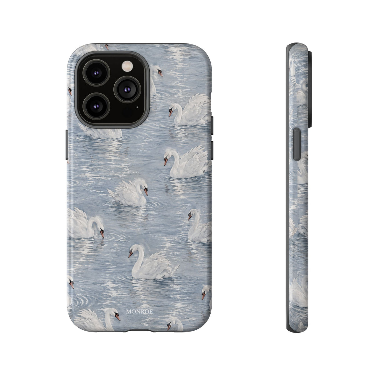Swan Pattern Tough Case