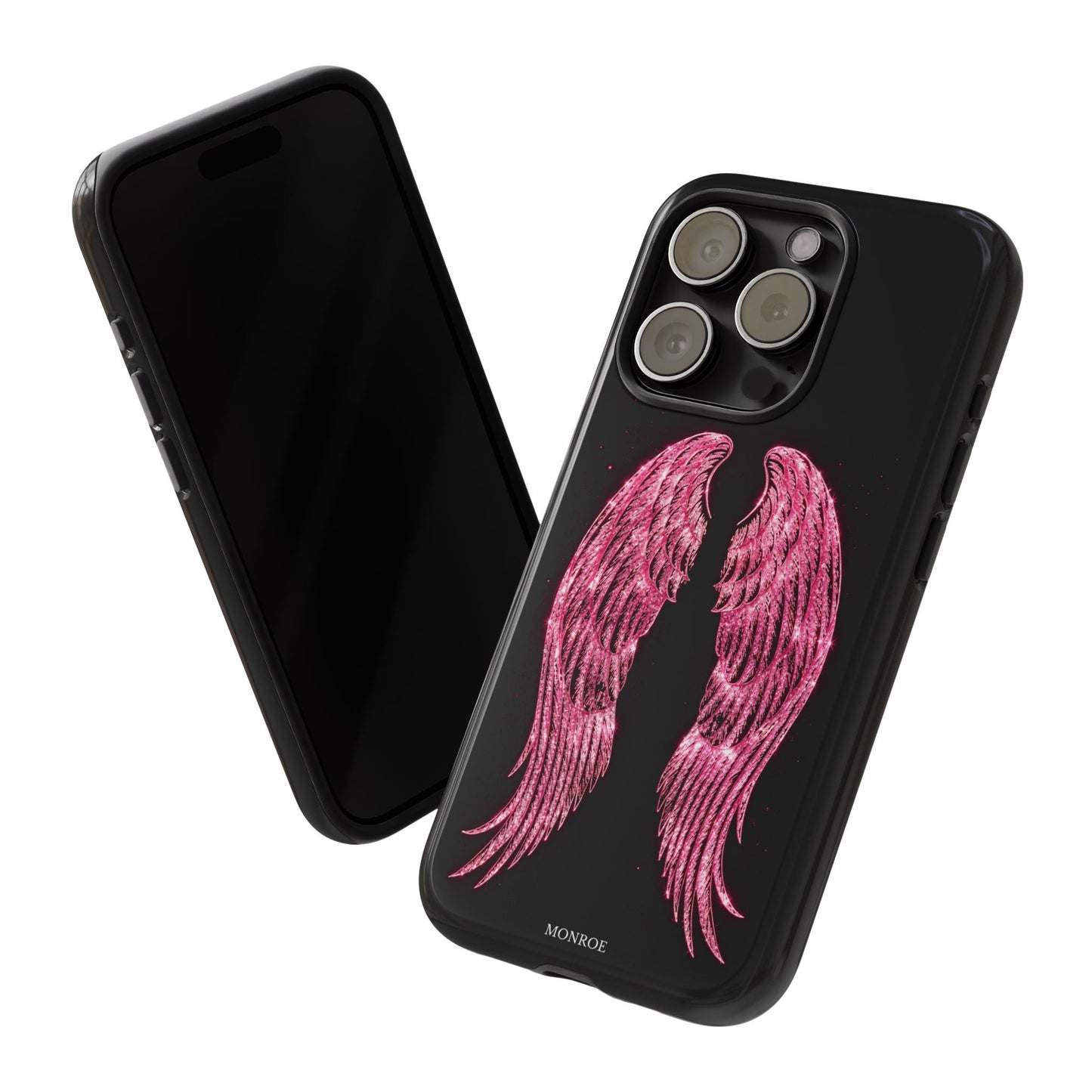 Pink Glitter Angel Tough Case