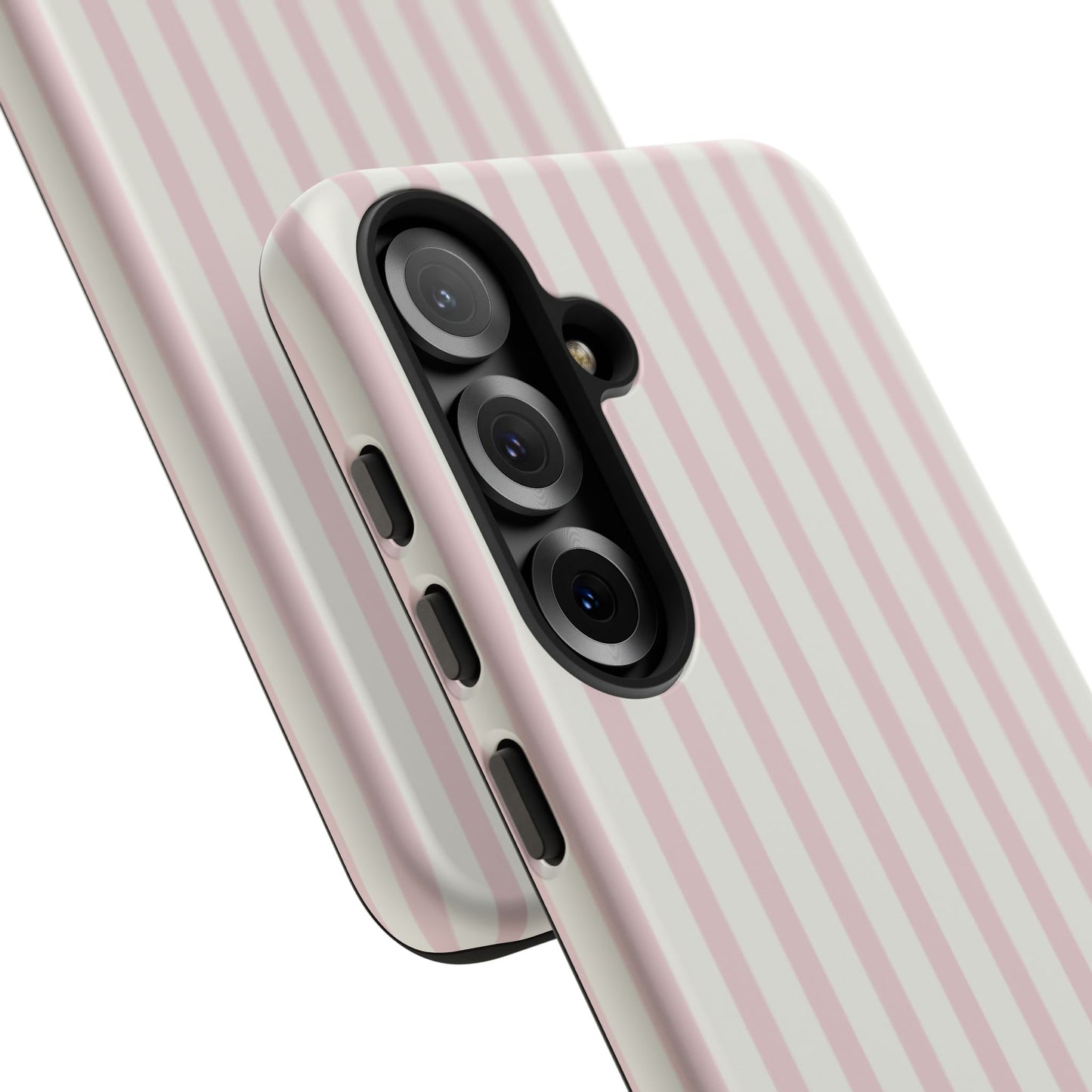 Light Pink Stripe Tough Phone Case