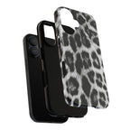 B&W Leopard Phone Case