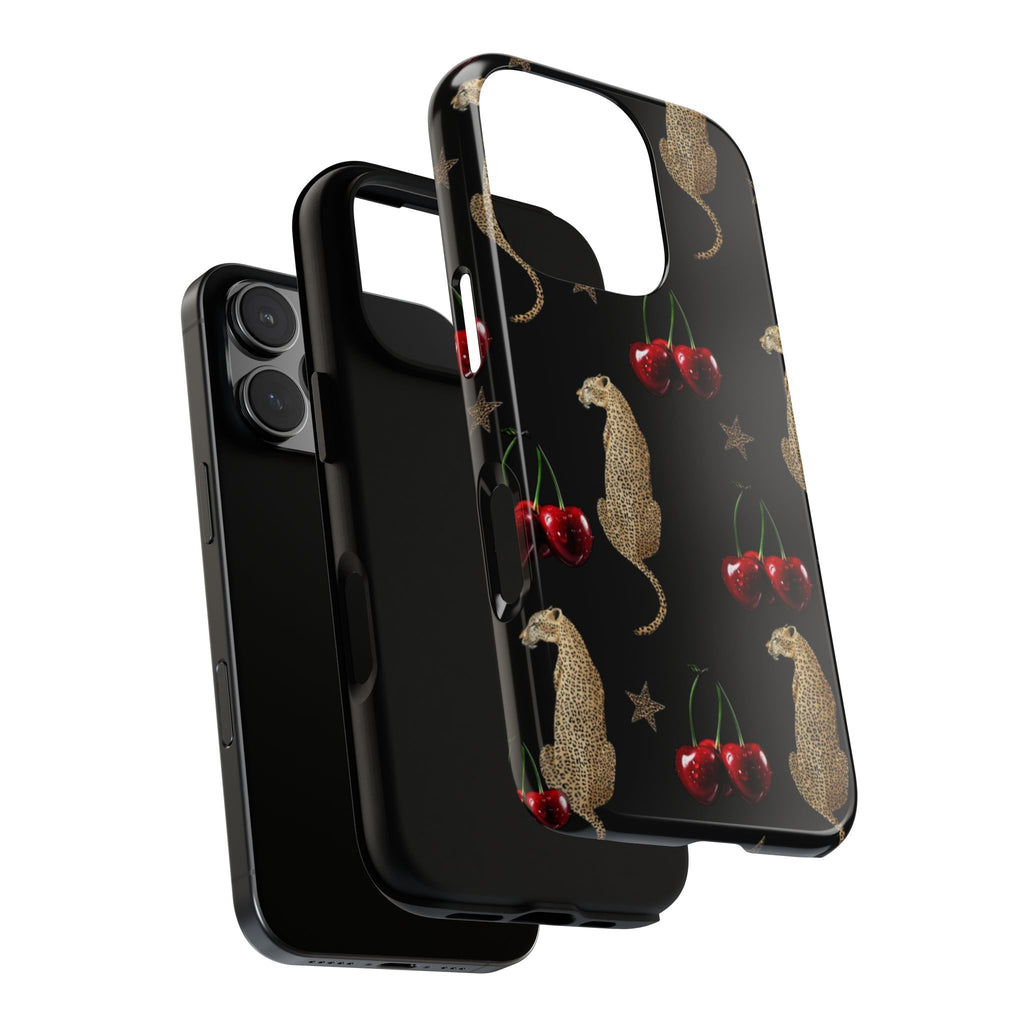 Leopards & Cherries Phone Case