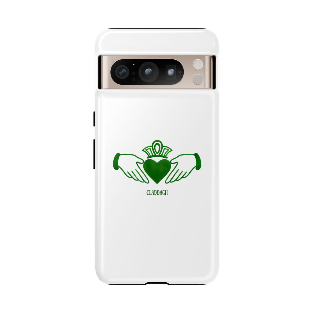 Irish Claddagh Symbol Green Tough Case