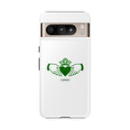 Irish Claddagh Symbol Green Tough Case