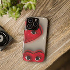 3D Hearts Phone Case
