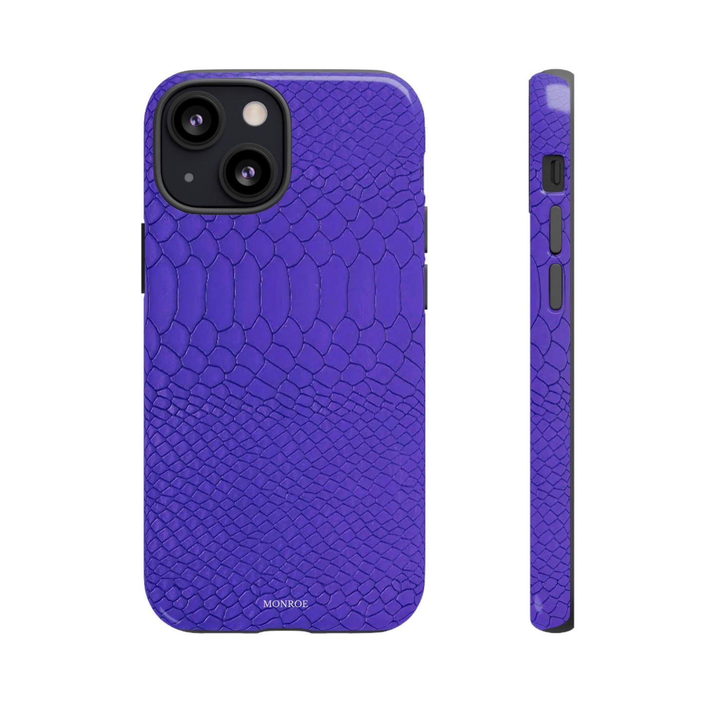 Dark Purple Snake Tough Case