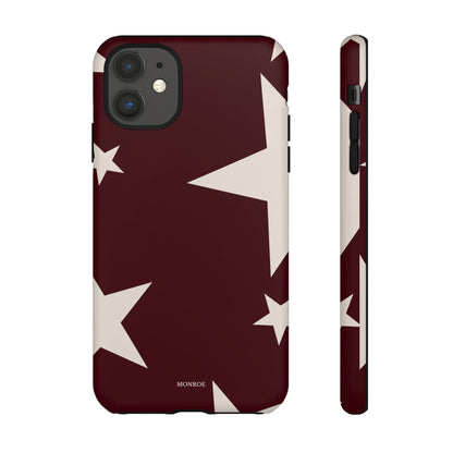 Burgundy Stars Tough Case