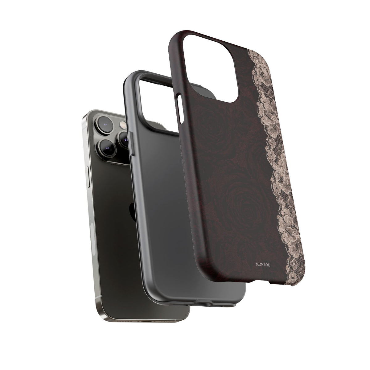 Burgundy Rose Tough Case