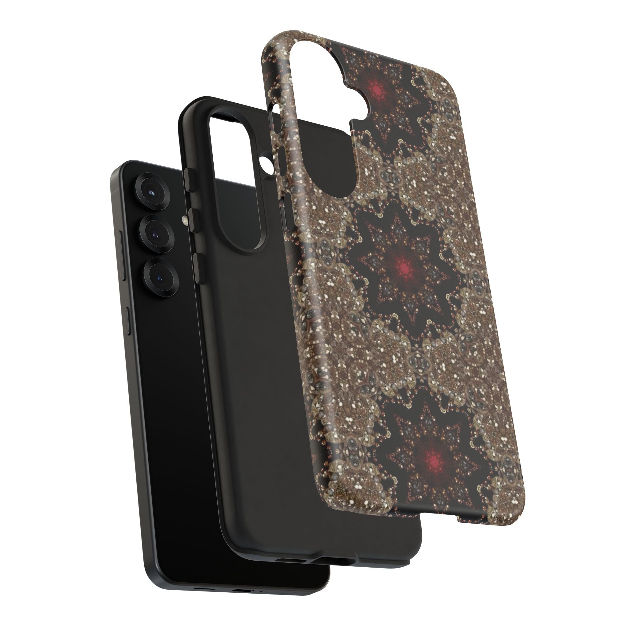 Brown Mandala Tough Protective Case