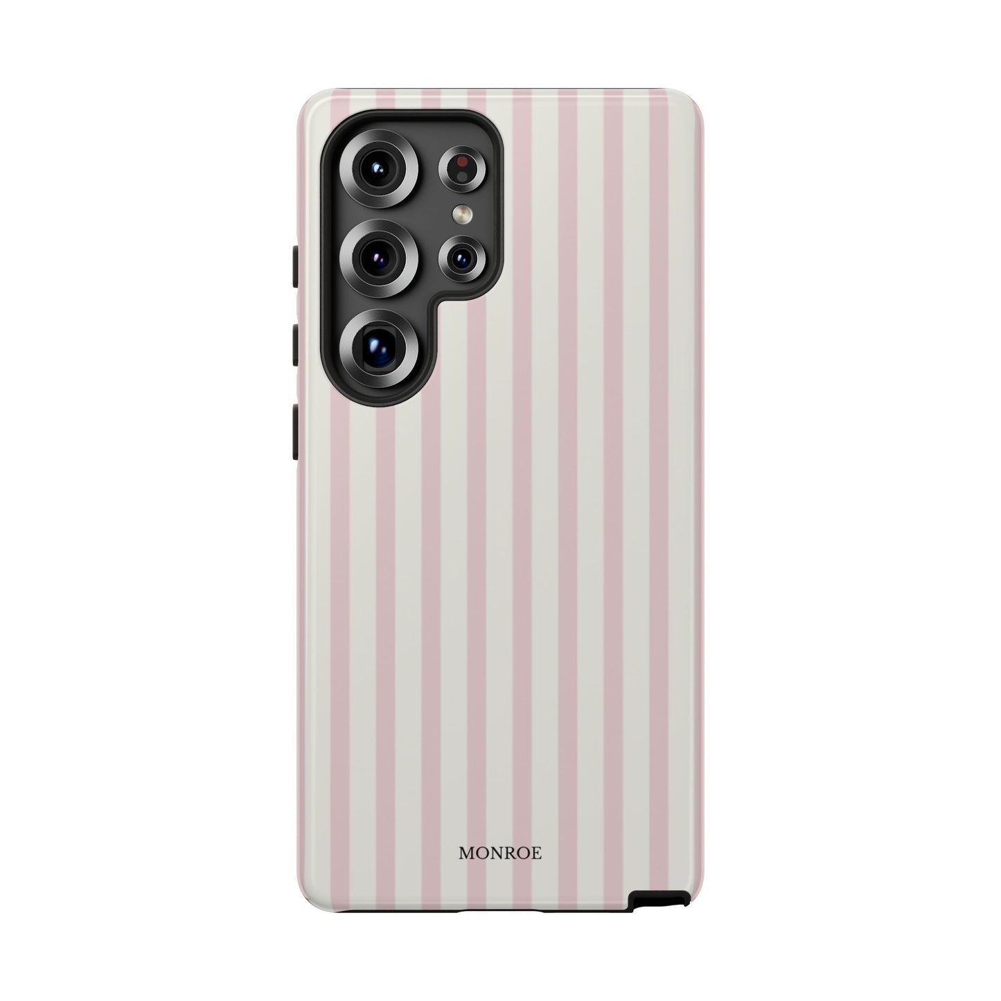 Light Pink Stripe Tough Phone Case