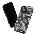 Black and Kiss Design Phone Case