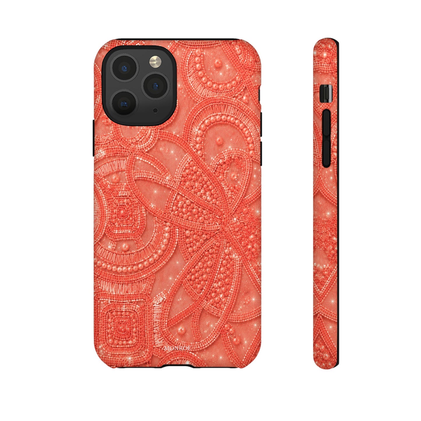 Coral Lace Tough Case
