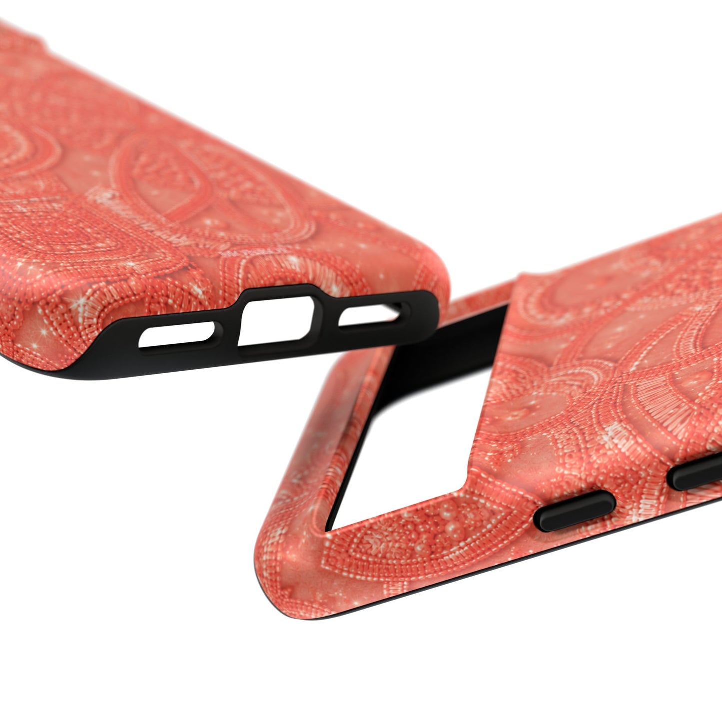 Coral Lace Tough Case
