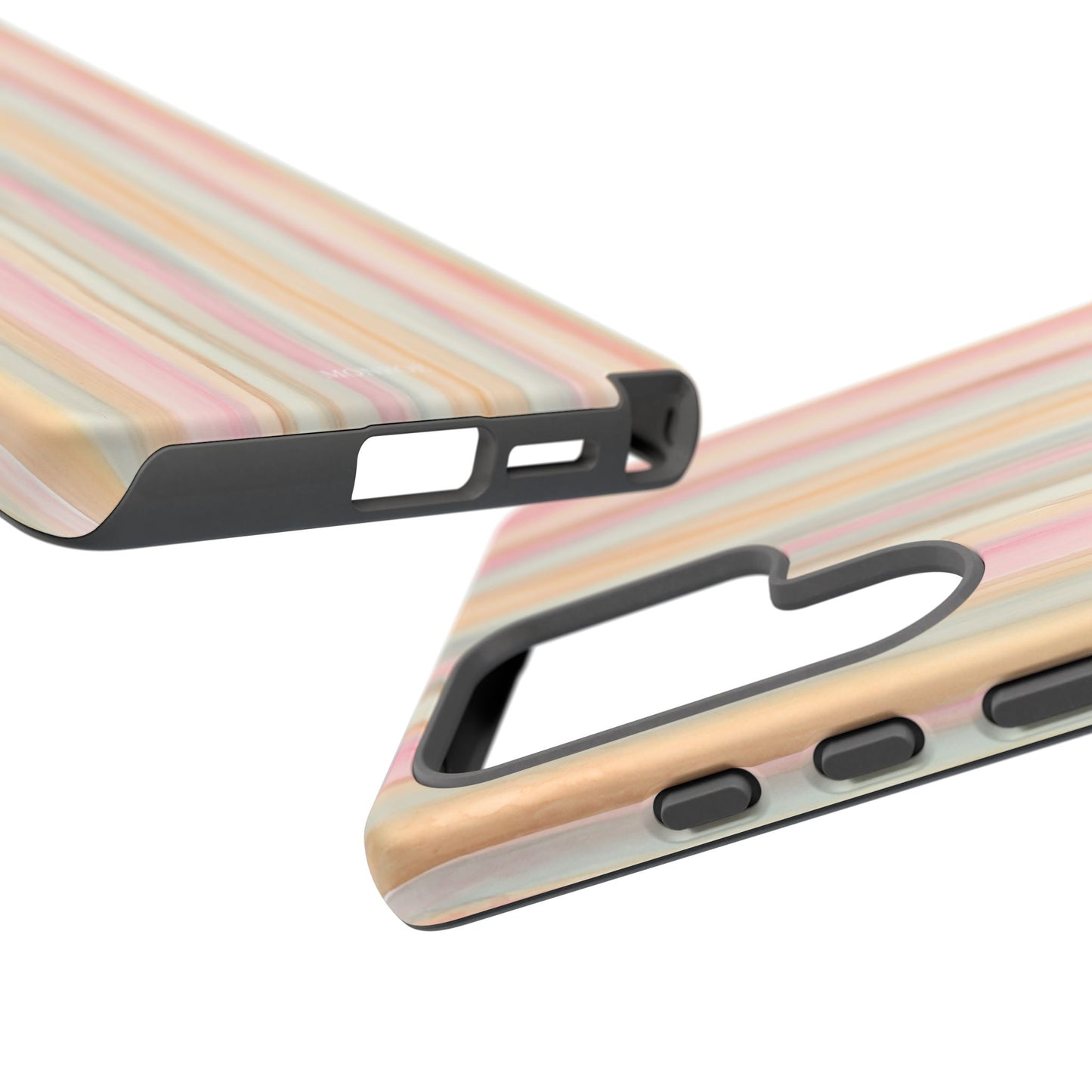 Pastel Watercolor Stripe Tough Case