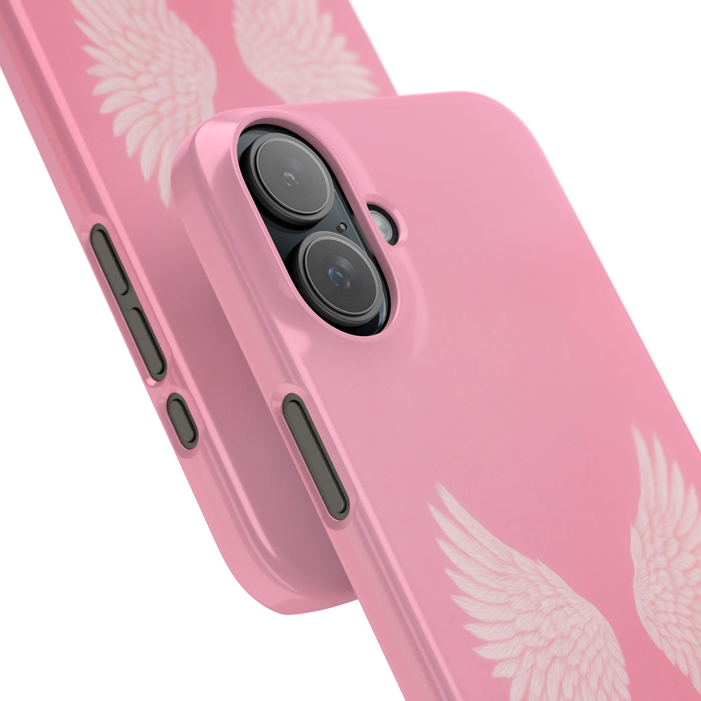 Pink Angel Wings Case