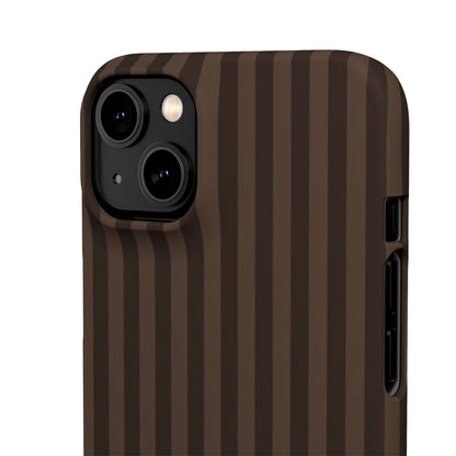 Cocoa Stripe Case