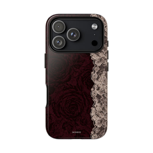 Burgundy Rose Tough Case