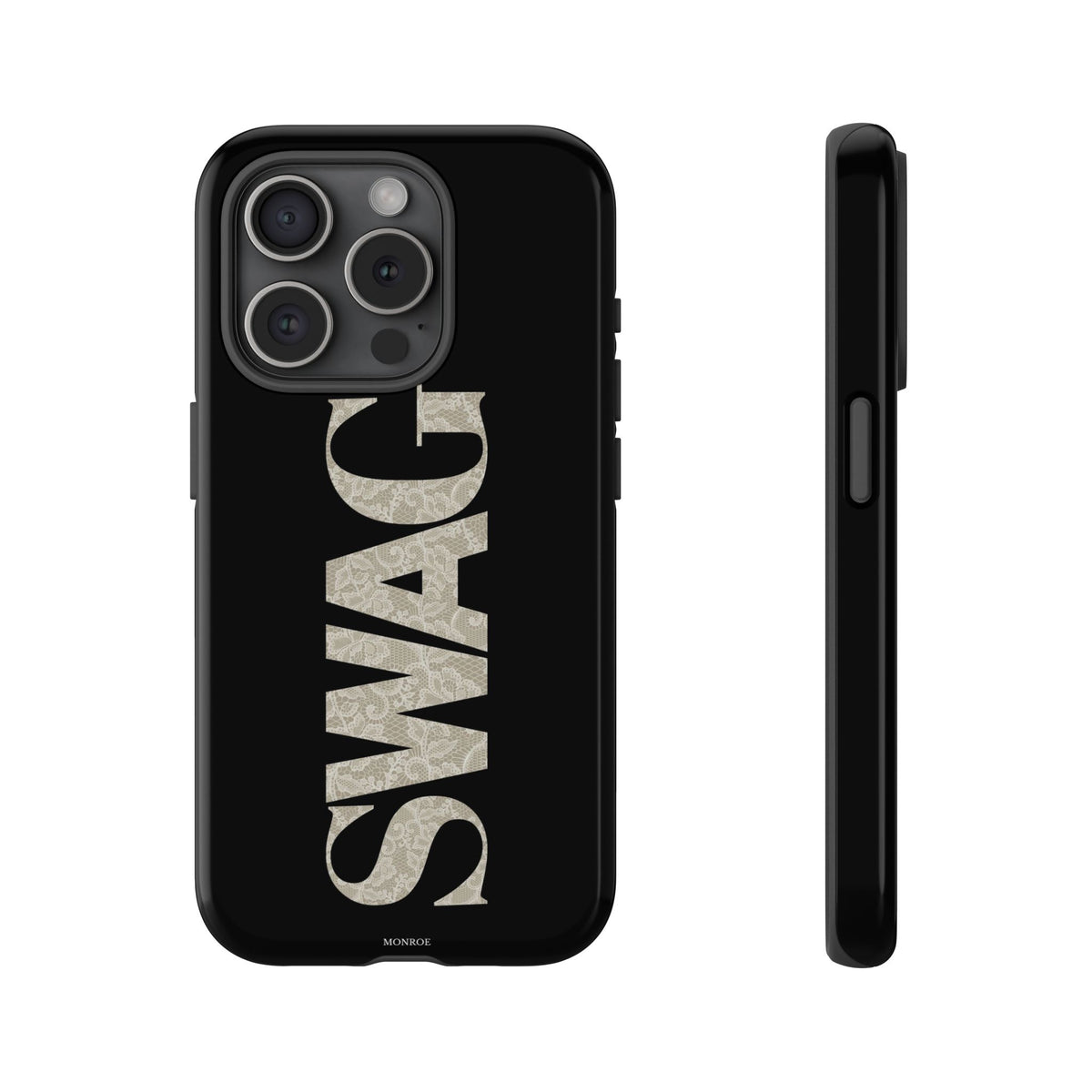 Lace Swag Black Tough Case