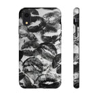 Black and Kiss Design Phone Case