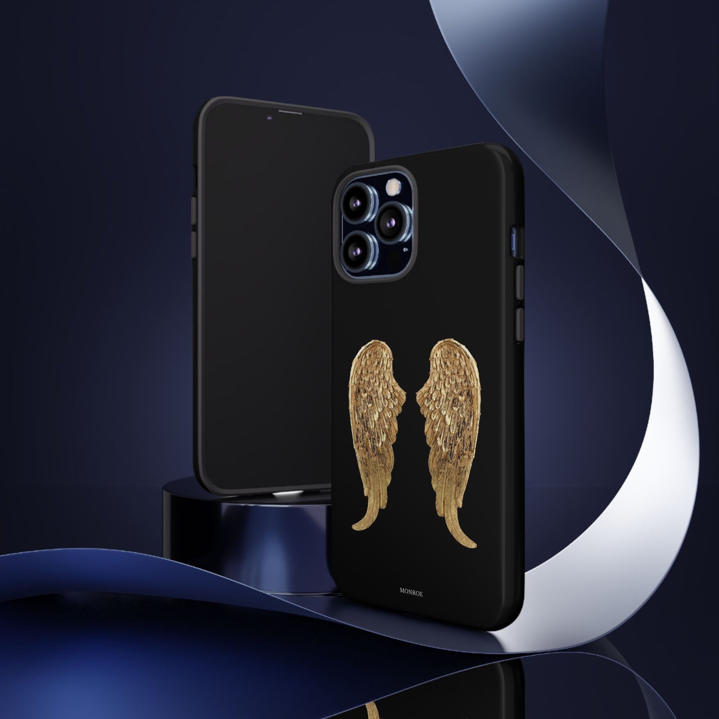 Gold Angel Wings Tough Case