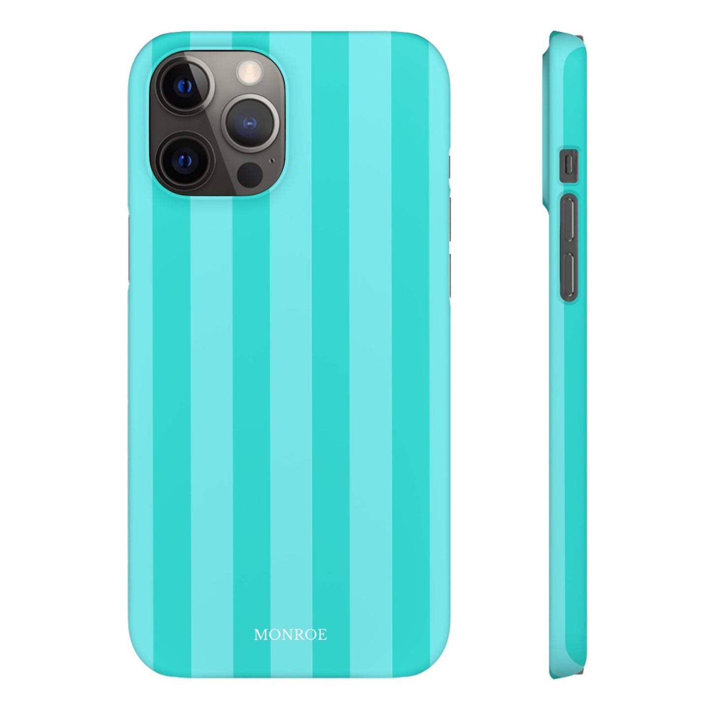 Striped Aqua Case