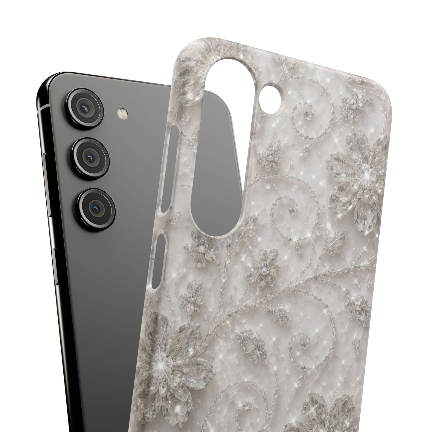 Glittery Floral Case
