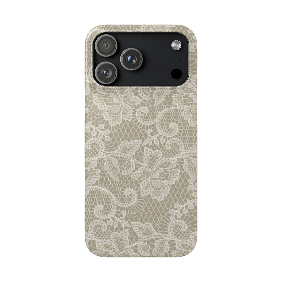 Vintage Beige Lace Case