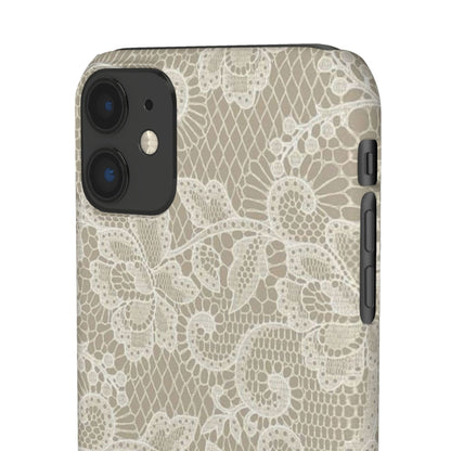 Vintage Beige Lace Case