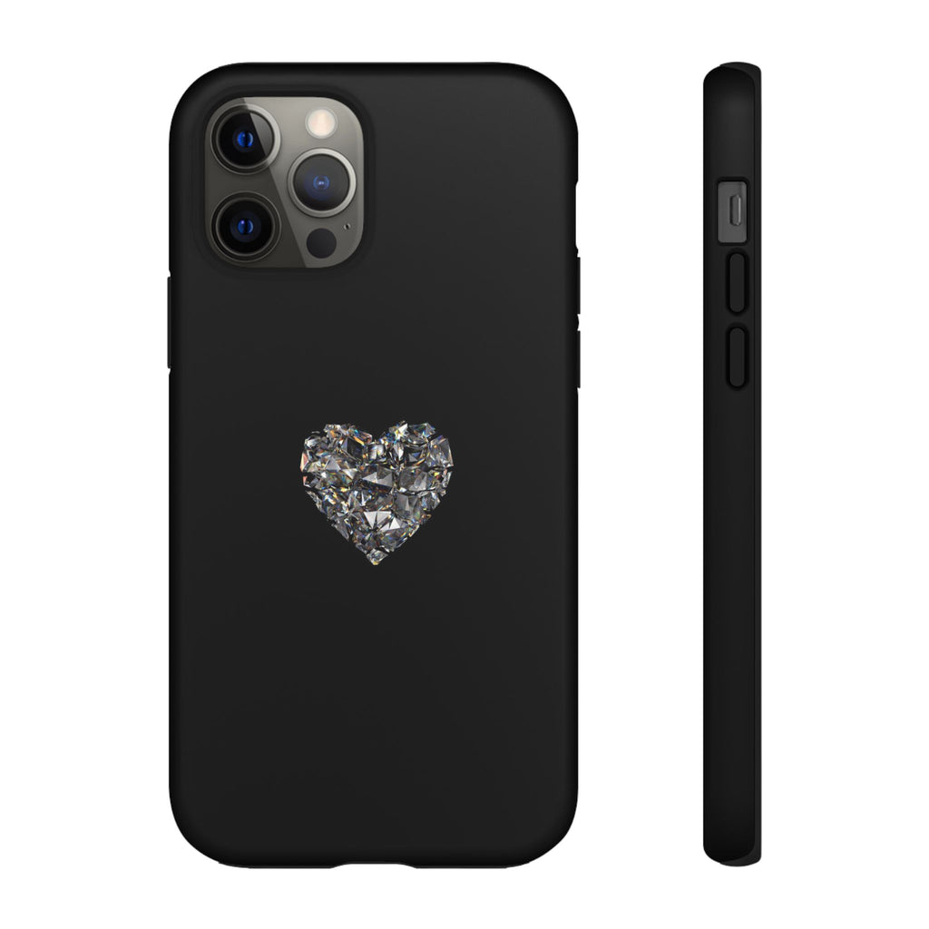 Crystal Heart Phone Case