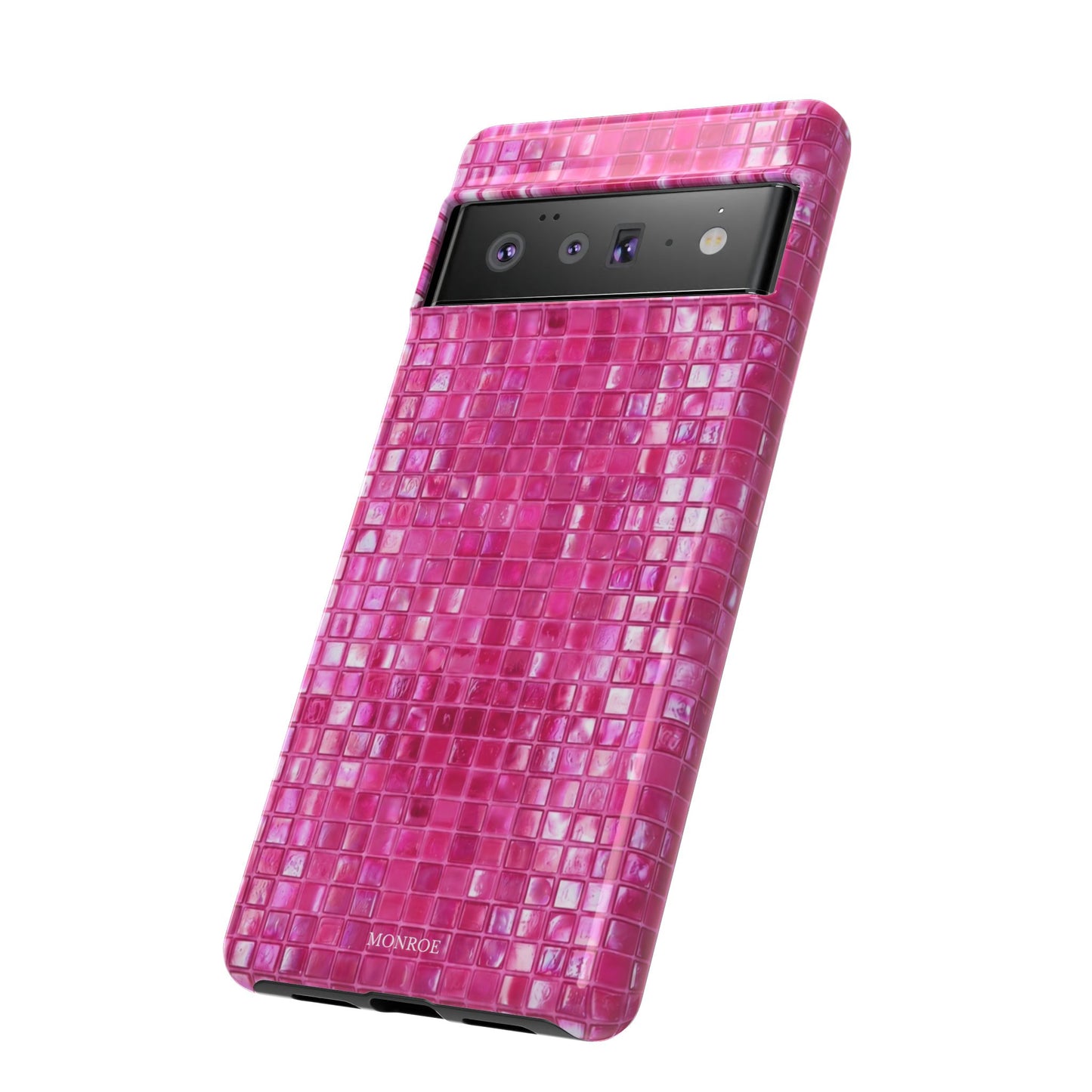 Hot Pink Mosaic Tough Case