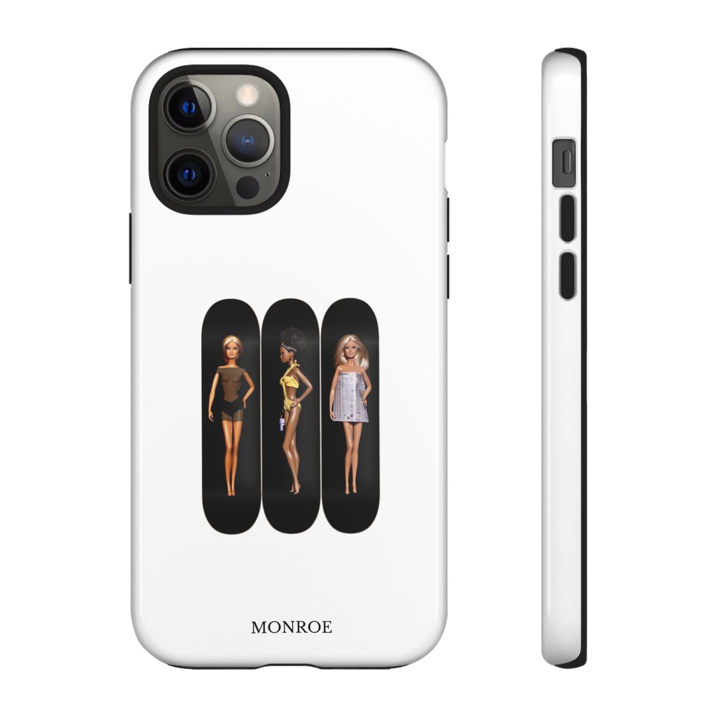 Retro Doll Skateboard Tough Case