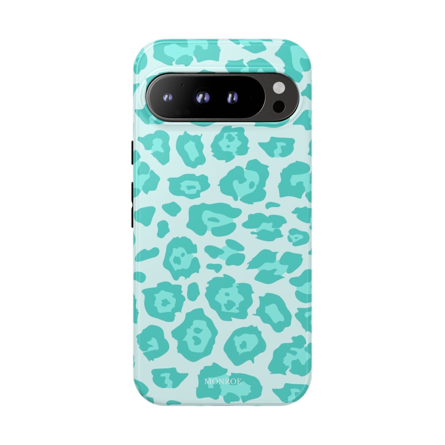 Teal Leopard Tough Case