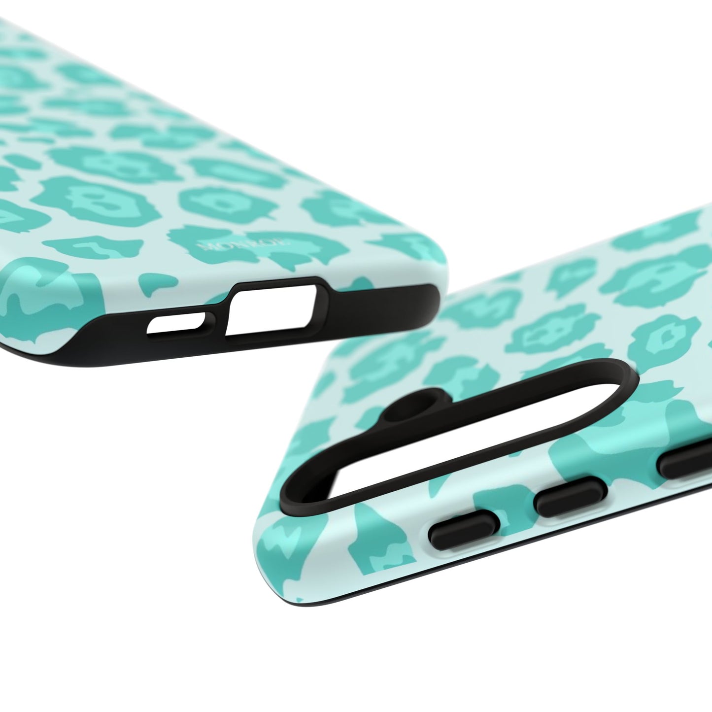 Teal Leopard Tough Case