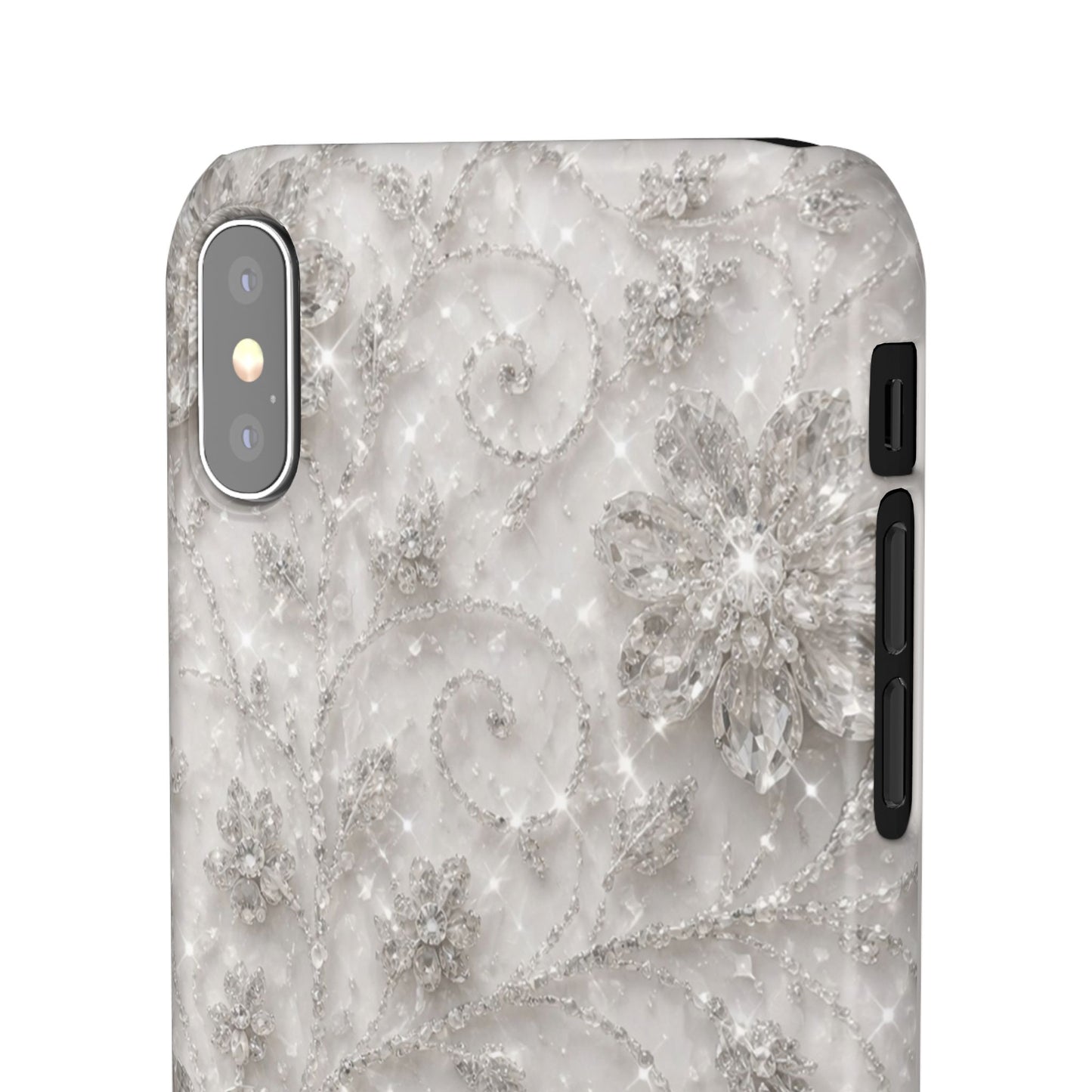 Glittery Floral Case