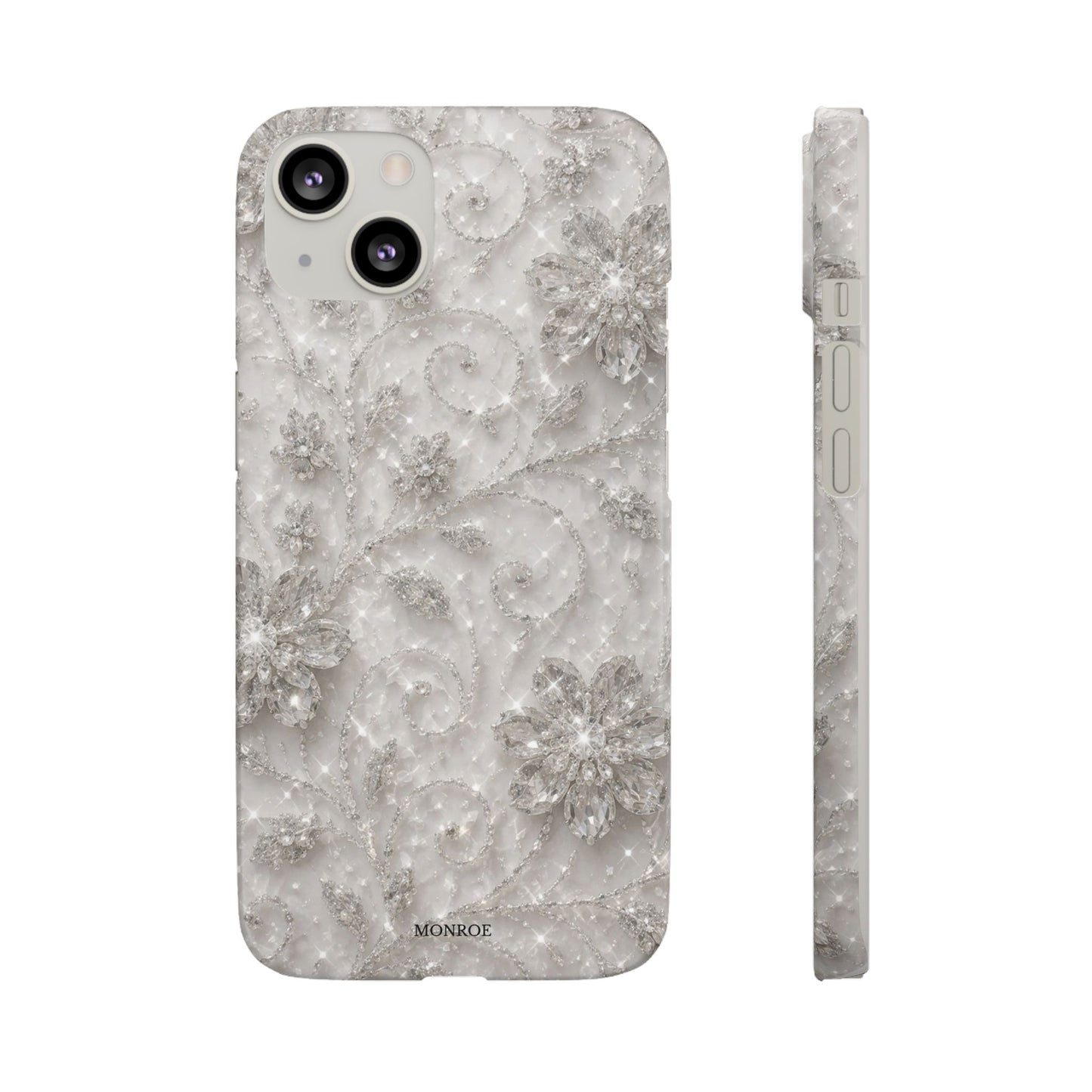 Glittery Floral Case