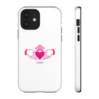 Pink Irish Claddagh Symbol Tough Phone Case