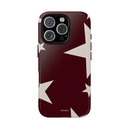 Burgundy Stars Tough Case