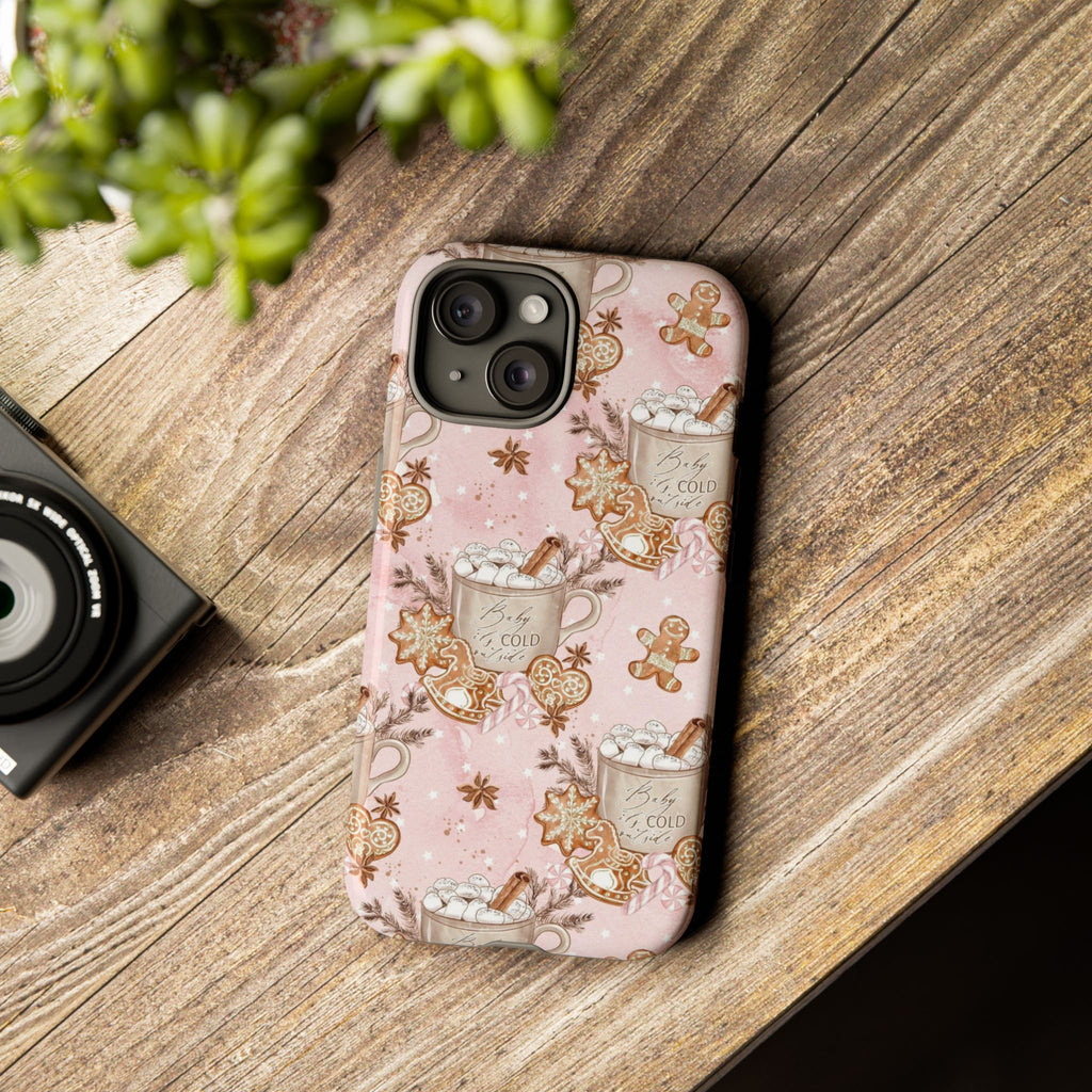 Pink Christmas Phone Case