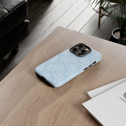 Glacier Blue Lace Tough Case