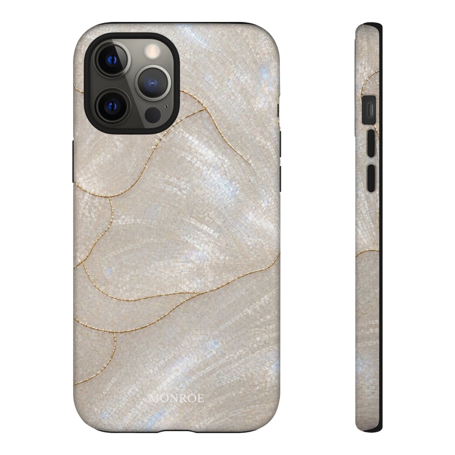 Pearlescent Marble Tough Phone Case