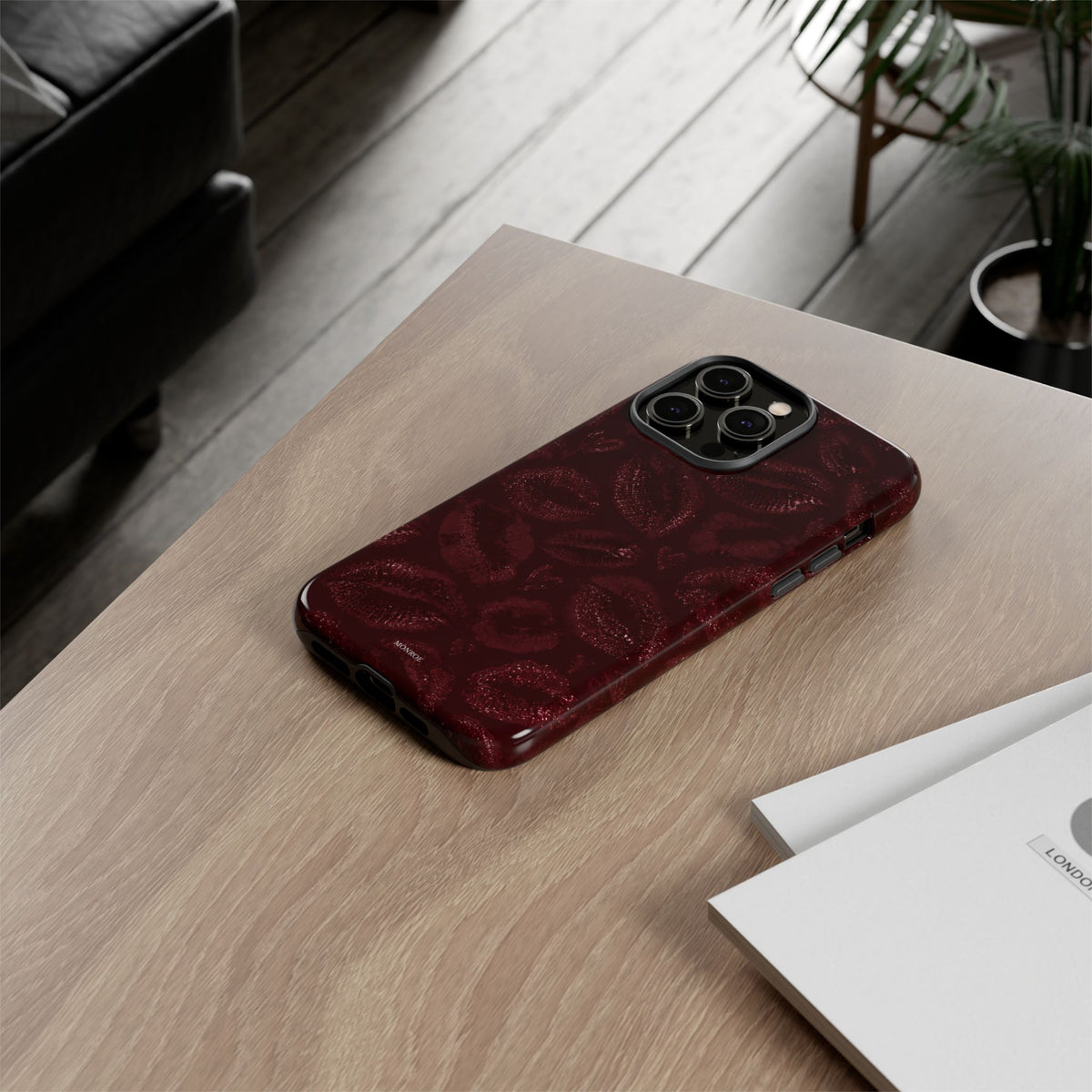 Burgundy Kiss Tough Case