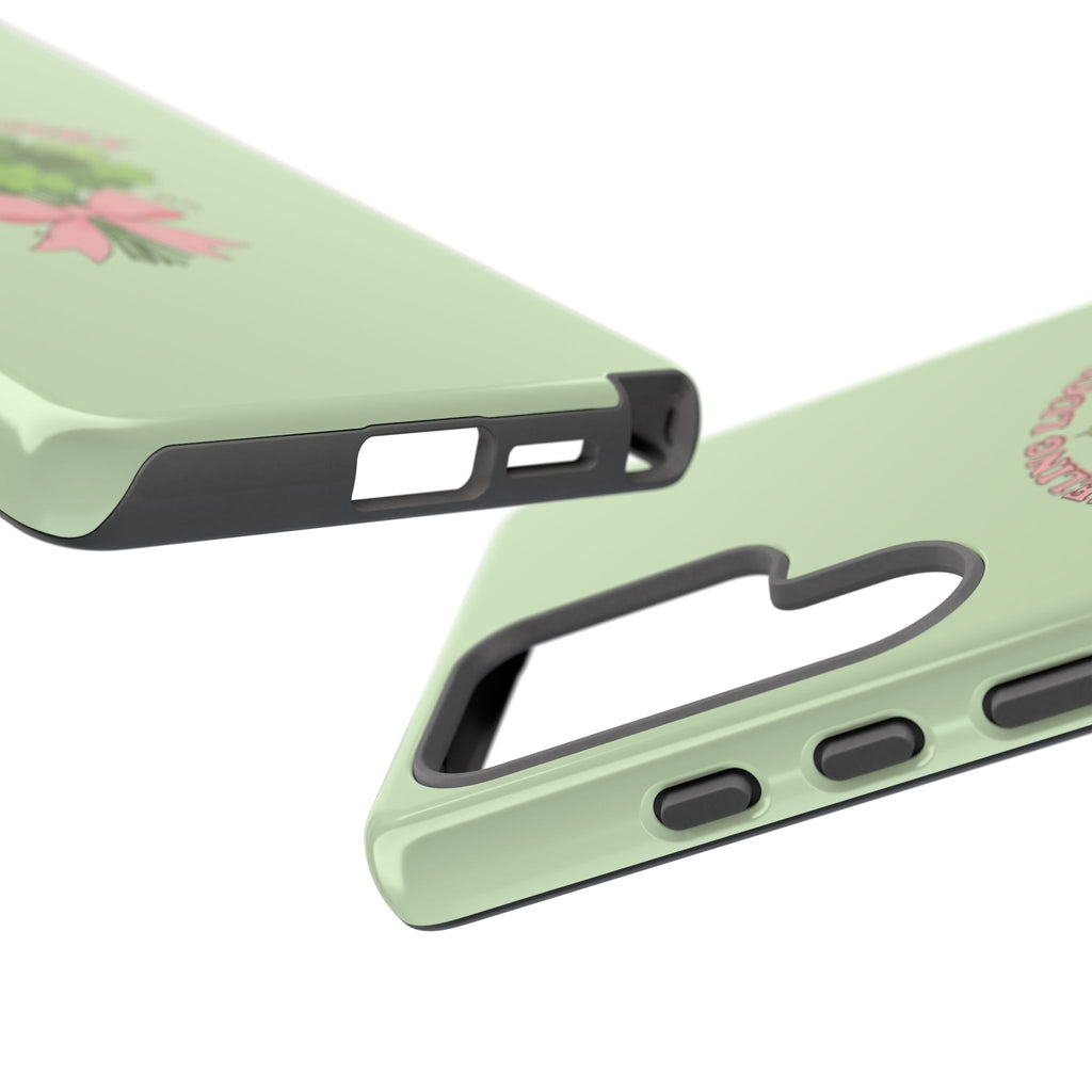 ‘Feeling Lucky' Clover Bouquet Tough Phone Case