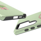 ‘Feeling Lucky' Clover Bouquet Tough Phone Case