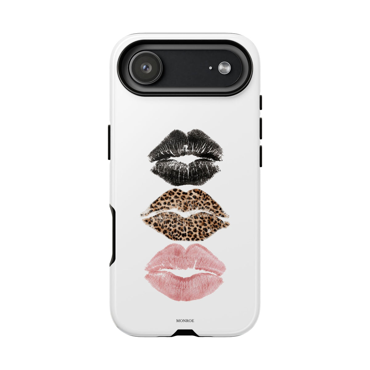 Leopard Glam Lip Tough Case