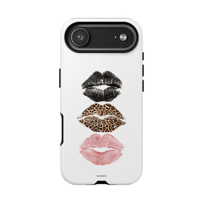 Leopard Glam Lip Tough Case