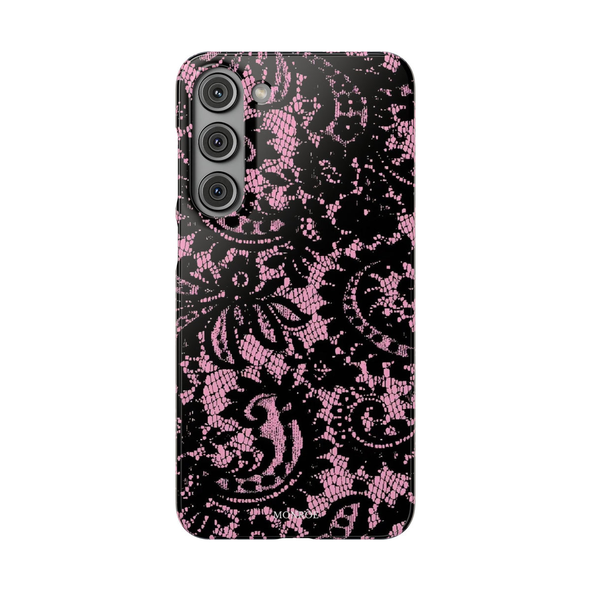 Pink Lace Pattern Case