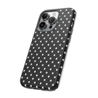 Black Polka Dot Phone Case