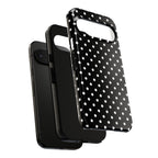 Black Polka Dot Phone Case