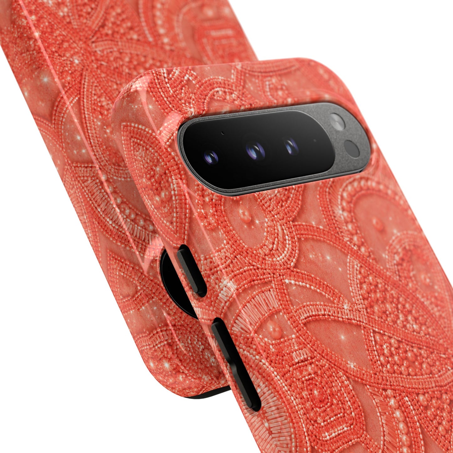 Coral Lace Tough Case